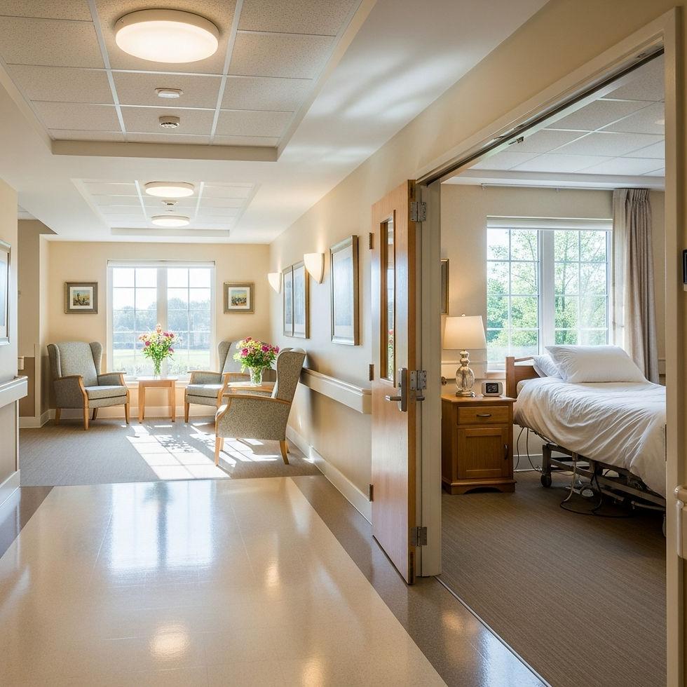 Environnement d'un établissement médico-social